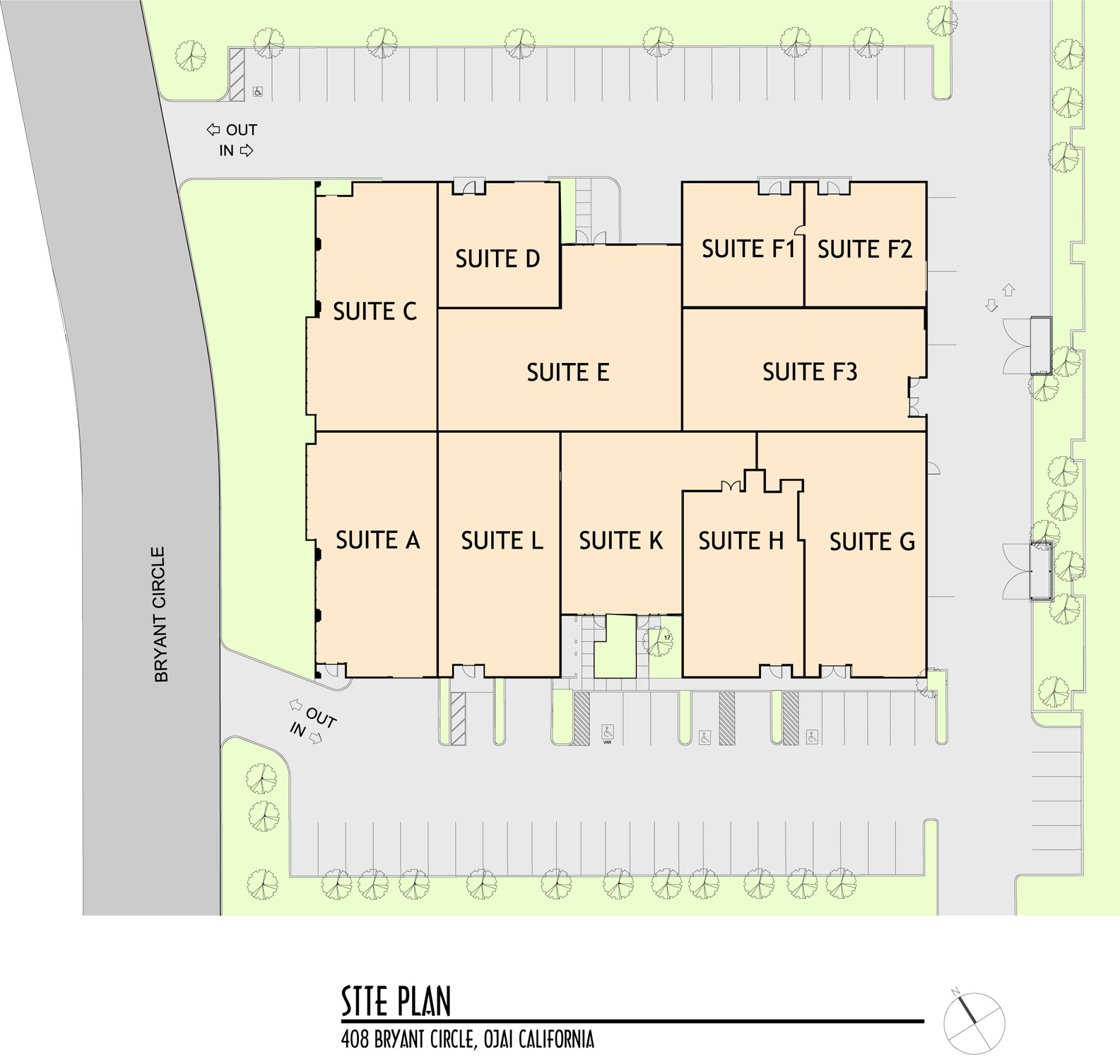 Building Site Plan